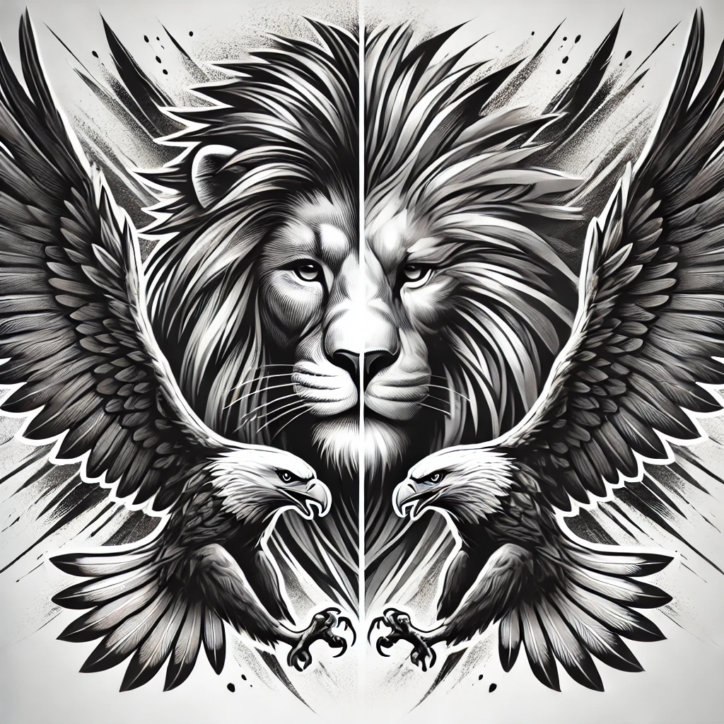 Animal Fusion Tattoo