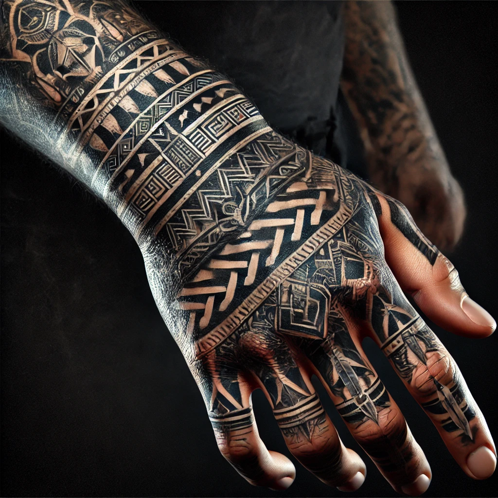 Backhand tattoos for men