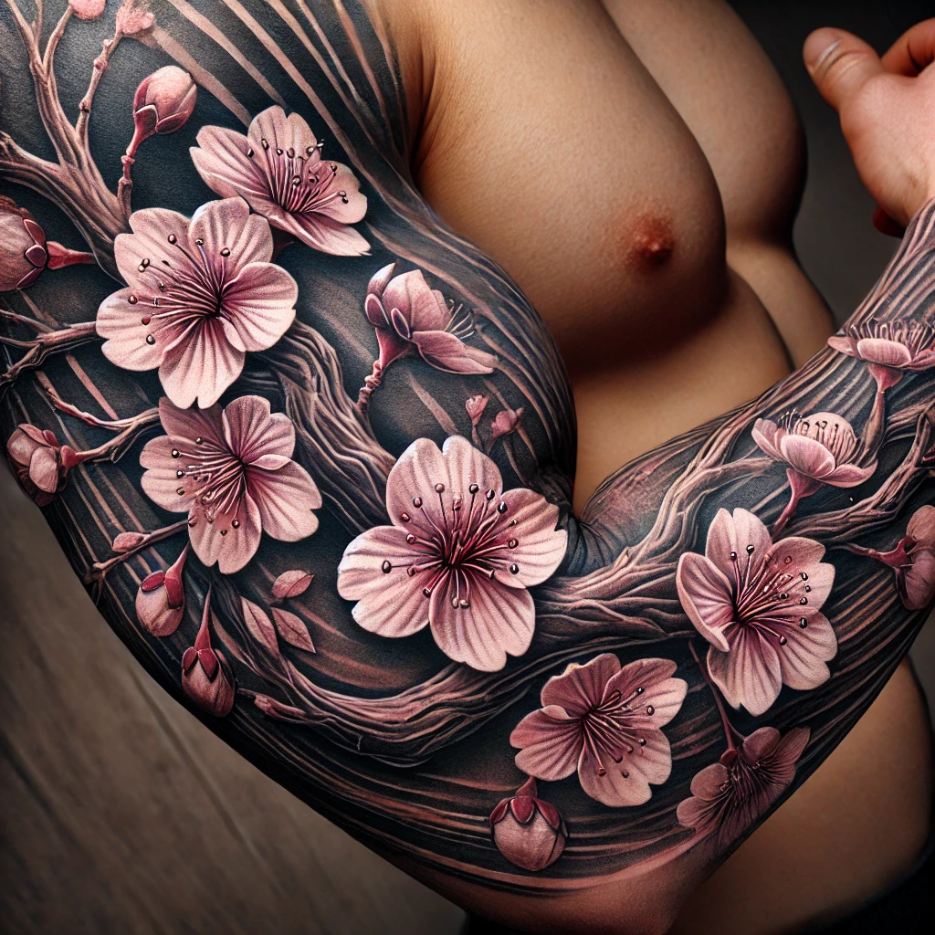 Cherry Blossoms tattoo