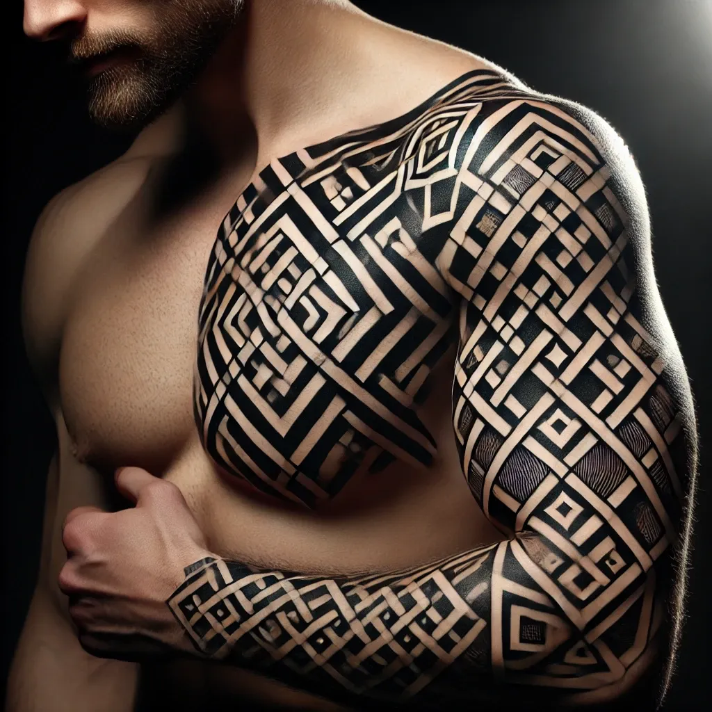 Geometric Celtic Tattoo