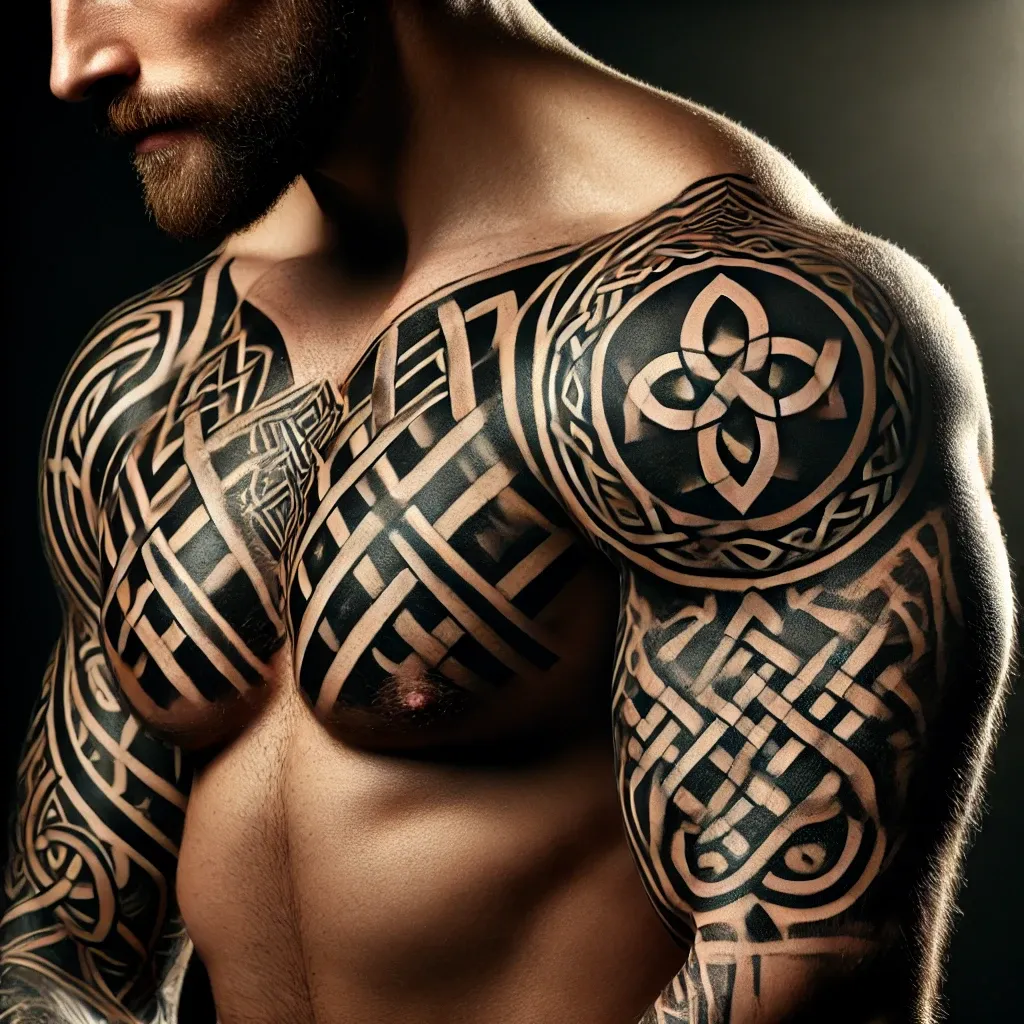 Neo-Traditional Celtic Tattoo