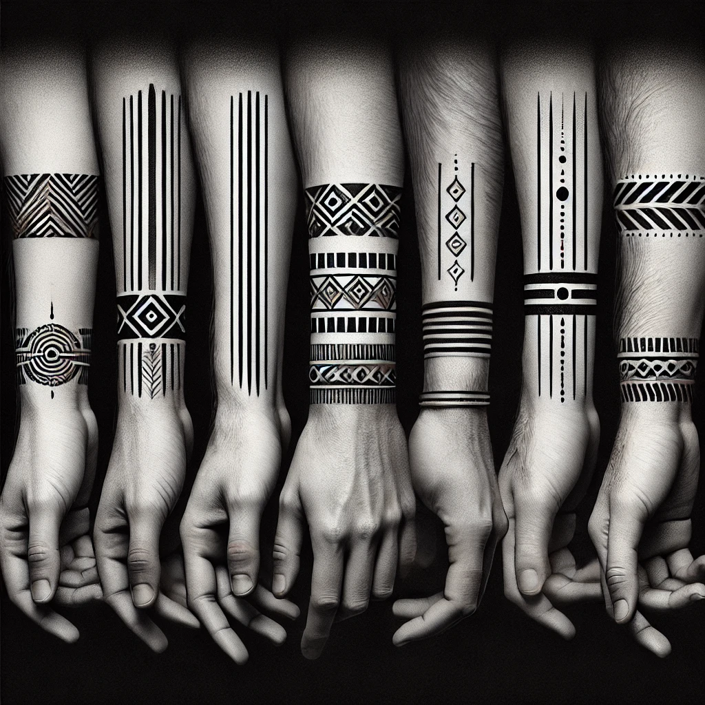 Small Band Tattoos for men