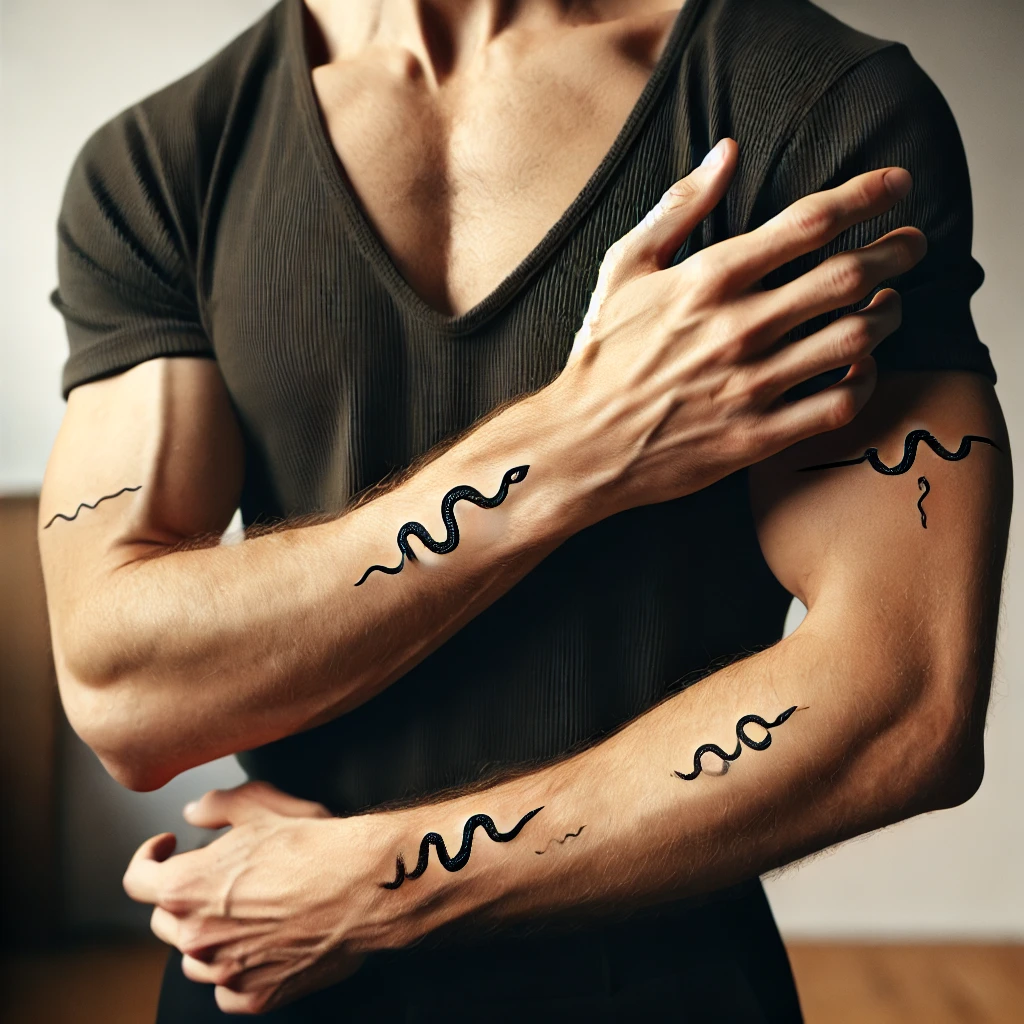 Small Snake Tattoos