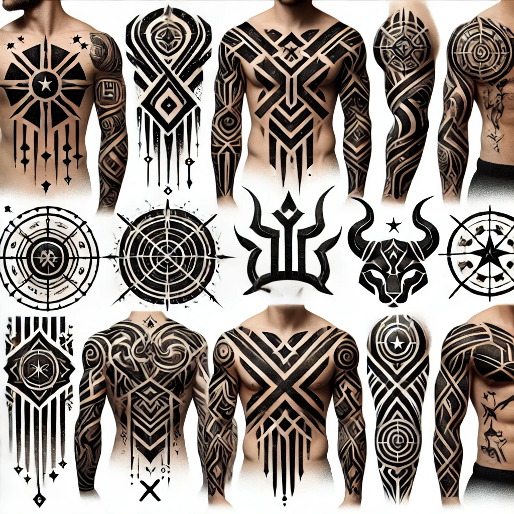 Zodiac signs tattoo designs for men