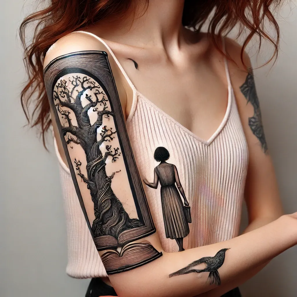Book-Inspired Tattoos
