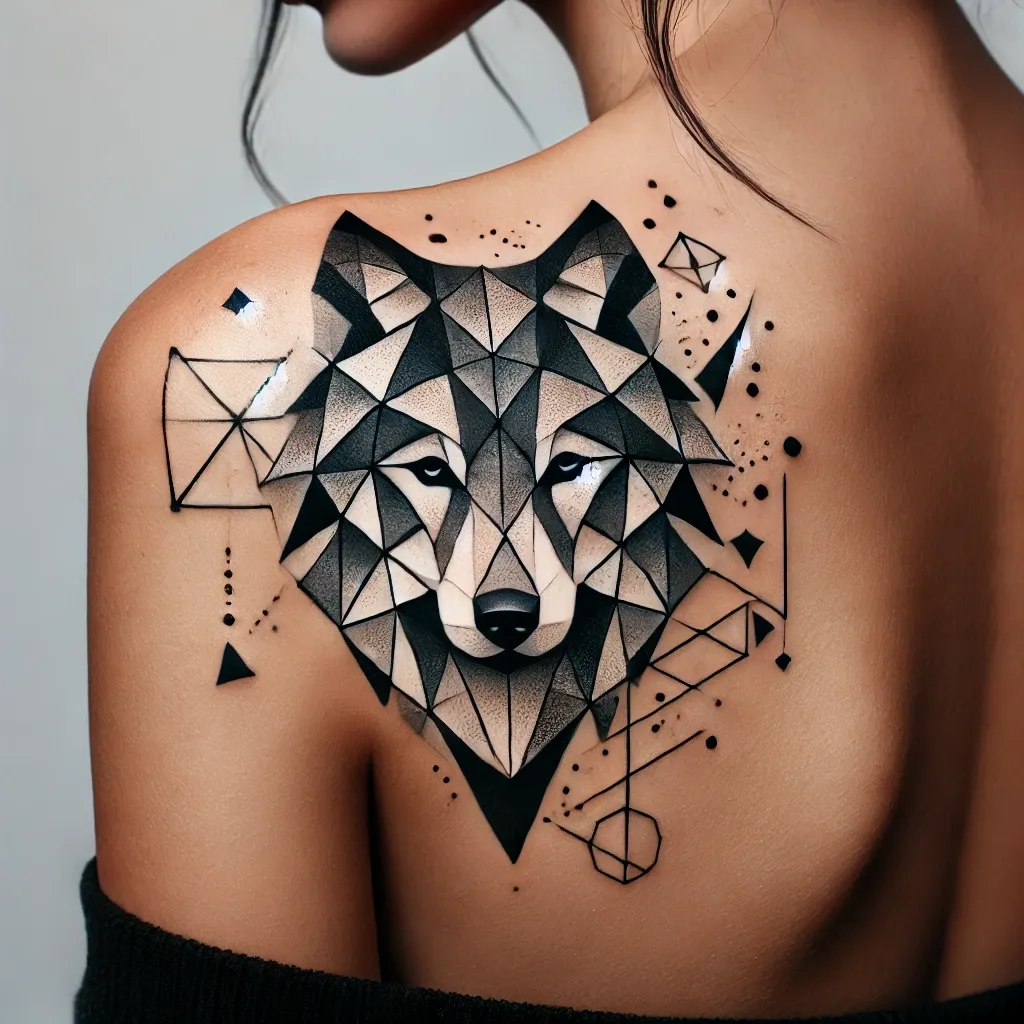 Geometric Animals Tattoo