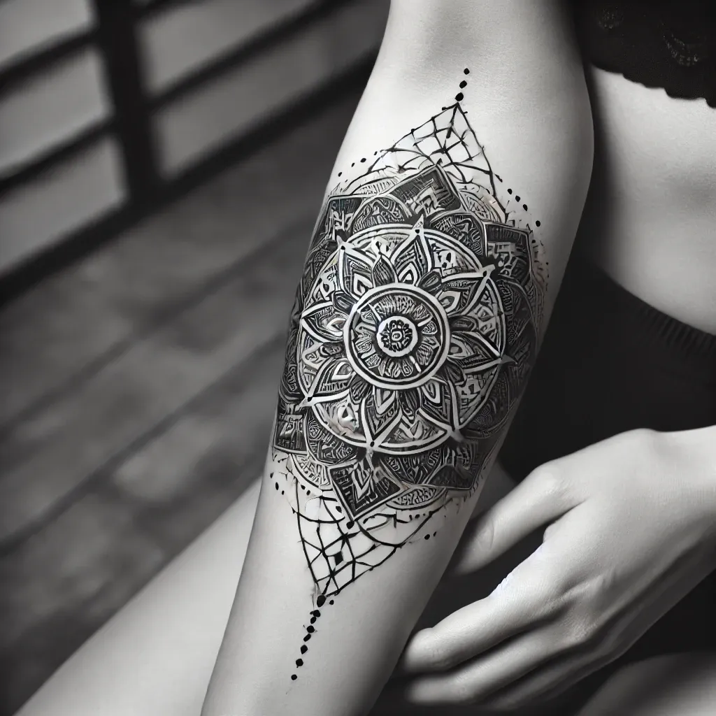 Geometric Mandalas Tattoo