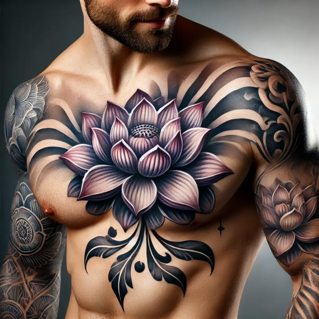 Lotus Flower Tattoo
