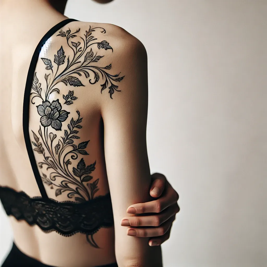 Side Rib Tattoo