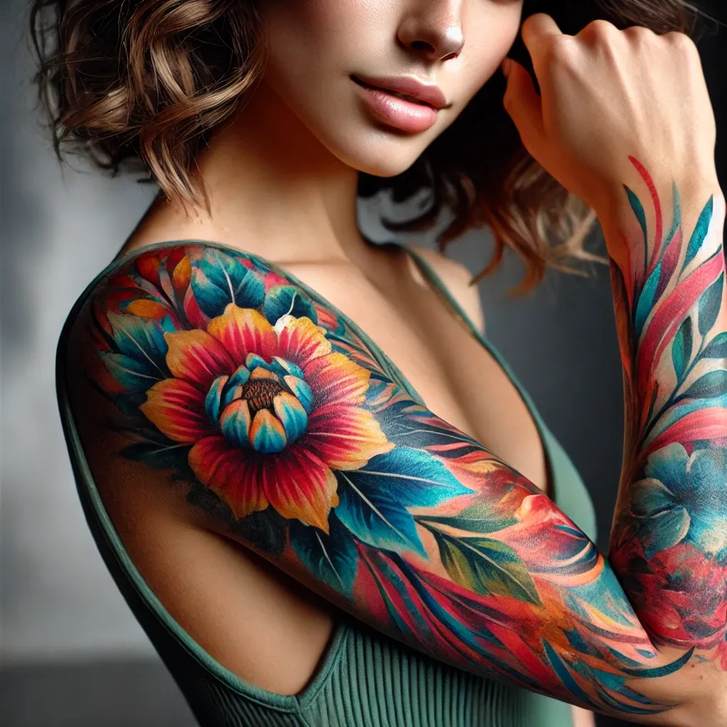 The Charm of Color Tattoos