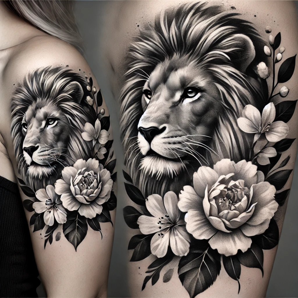 lion tattoo