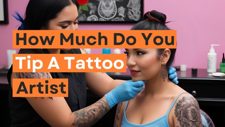 how much to tip tattoo artist