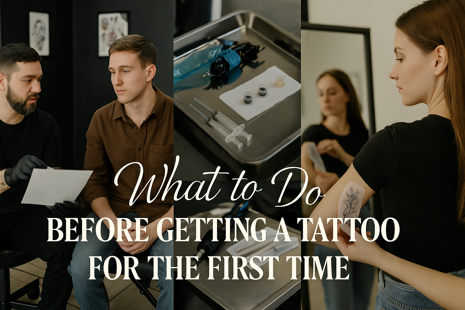 what to do before getting a tattoo