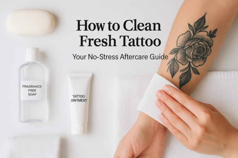 How to Clean Fresh Tattoo: Your Friendly, No-Stress Aftercare Guide