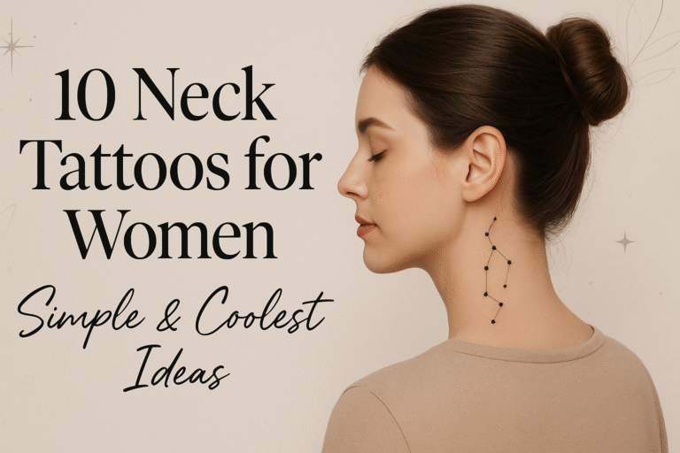 neck tattoos for women