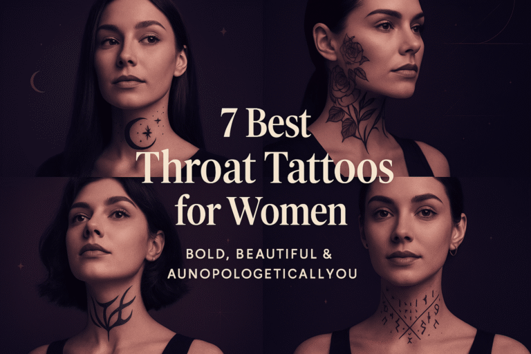 throat tattoos for women