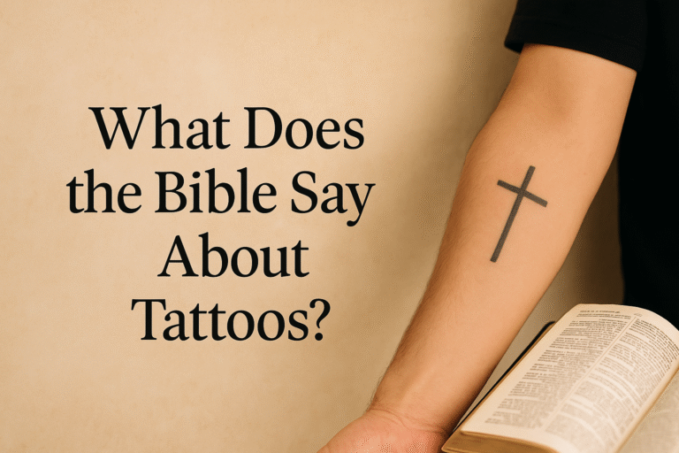 what does the bible say about tattoos