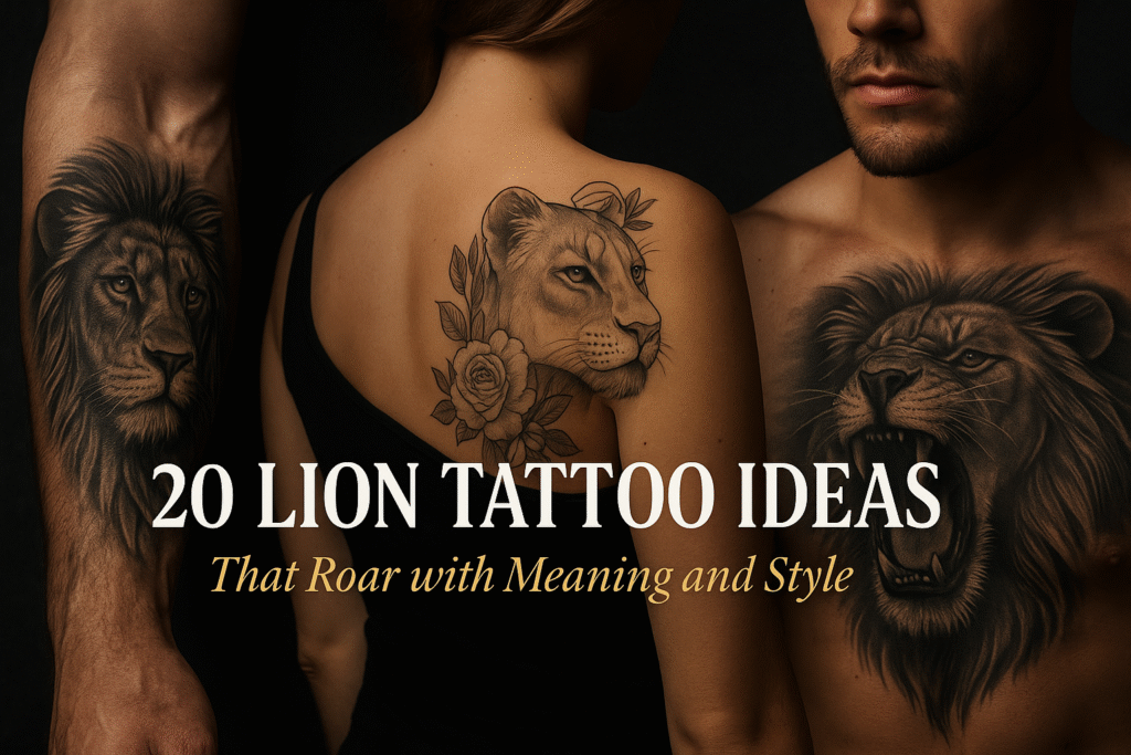 20 Lion Tattoo Ideas That Roar with Meaning and Style — free download