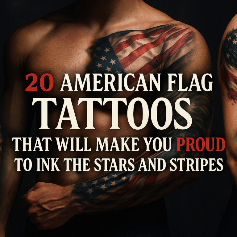 20 American Flag Tattoos That Will Make You Proud to Ink the Stars and Stripes