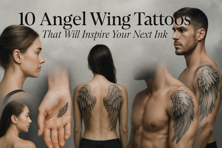 10 Angel Wing Tattoos That Will Inspire Your Next Ink