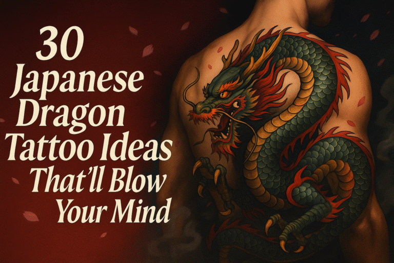 30 Japanese Dragon Tattoo Ideas That’ll Blow Your Mind