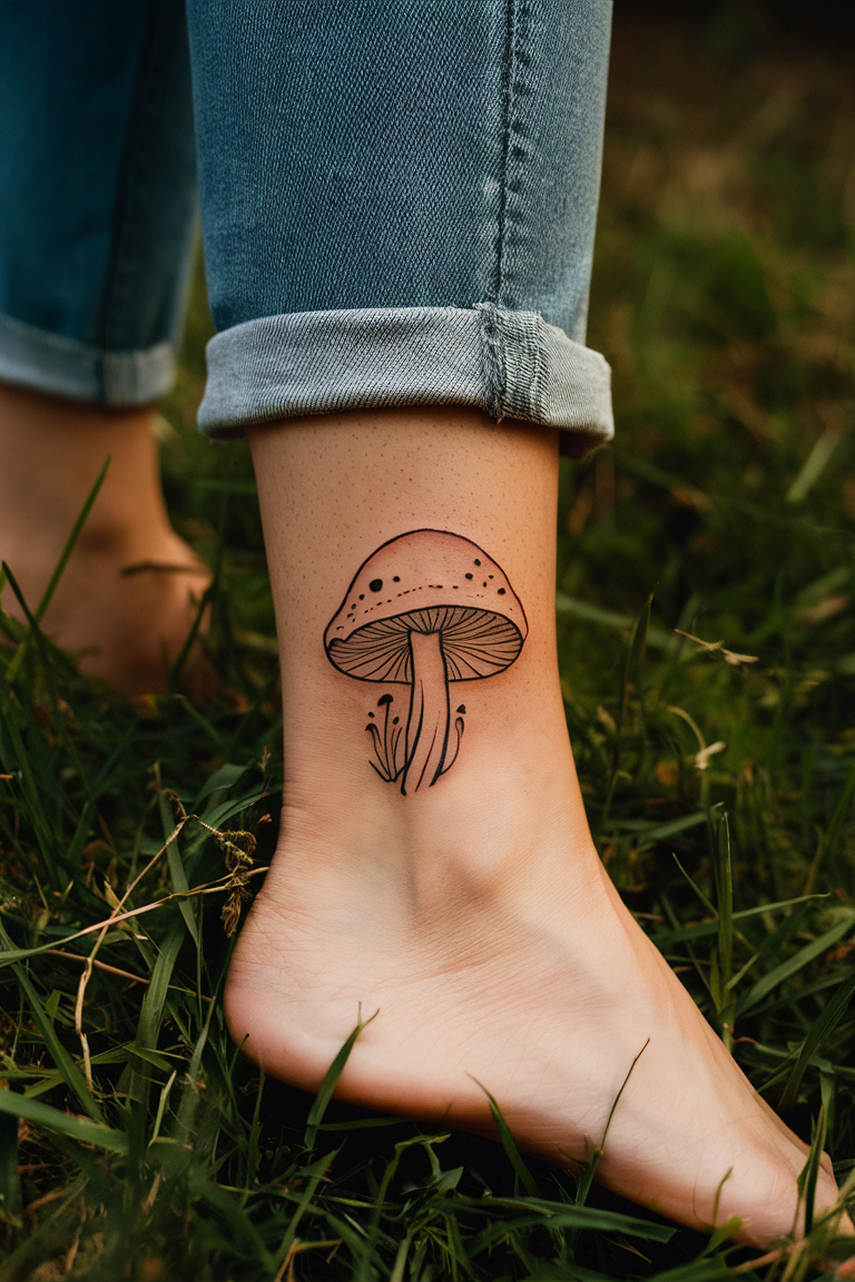 20 Mushroom Tattoo Ideas That Are Totally Magical (and Meaningful!)