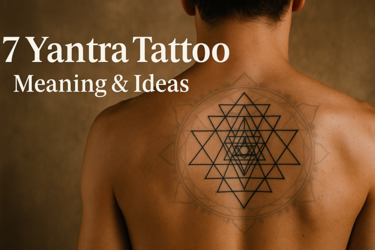7 Yantra Tattoo: Meaning, Ideas & Why They’re More Than Just Ink