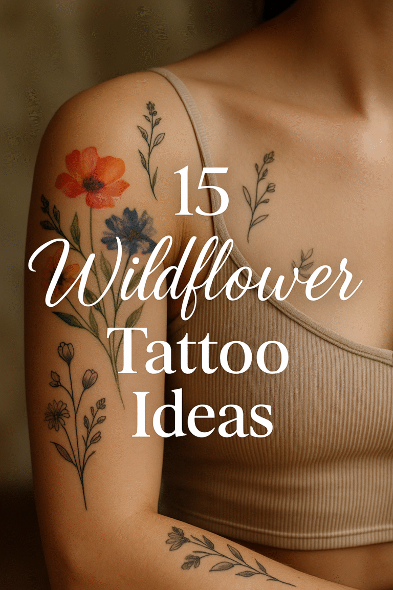 Wildflower Tattoo Ideas