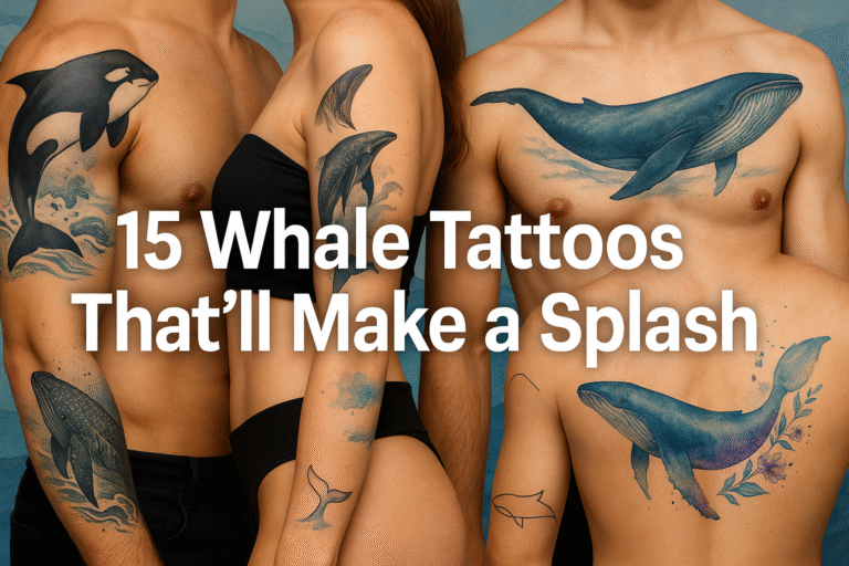 15 Whale Tattoos That’ll Make a Splash: Ideas, Meanings, and Stunning Designs