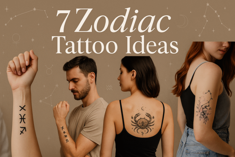 7 Zodiac Tattoo Ideas: Express Your Inner Star Sign in Ink