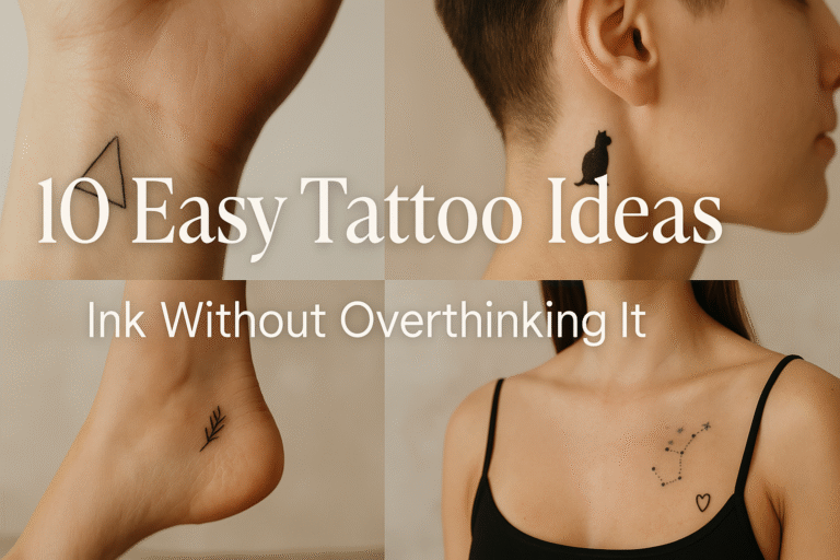 10 Easy Tattoo Ideas: Ink Without Overthinking It
