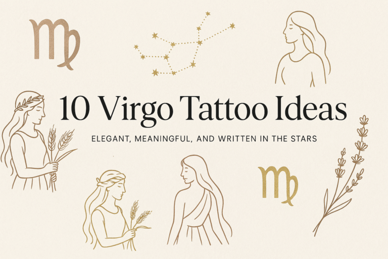 10 Virgo Tattoo Ideas: Meaning, Designs, and Inspiration for Your Next Ink