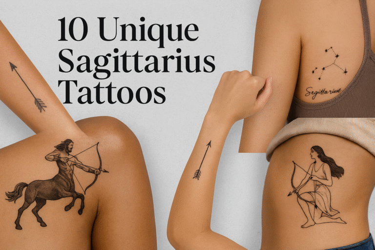 10 Unique Sagittarius Tattoos That Speak to Your Fire Sign Soul
