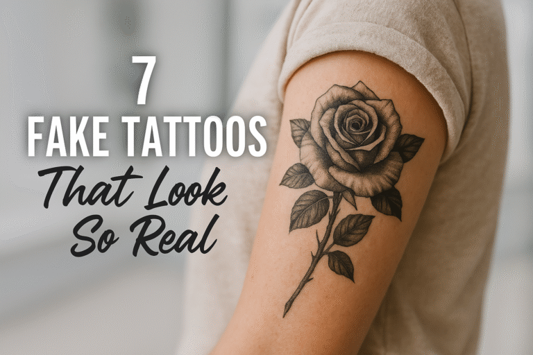 7 Fake Tattoos That Look So Real, You’ll Do a Double Take