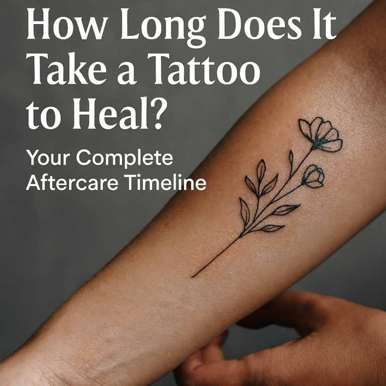 How Long Does It Take a Tattoo to Heal