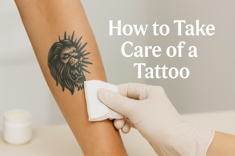 How to Take Care of a Tattoo