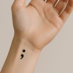 What Does a Semicolon Tattoo Mean?