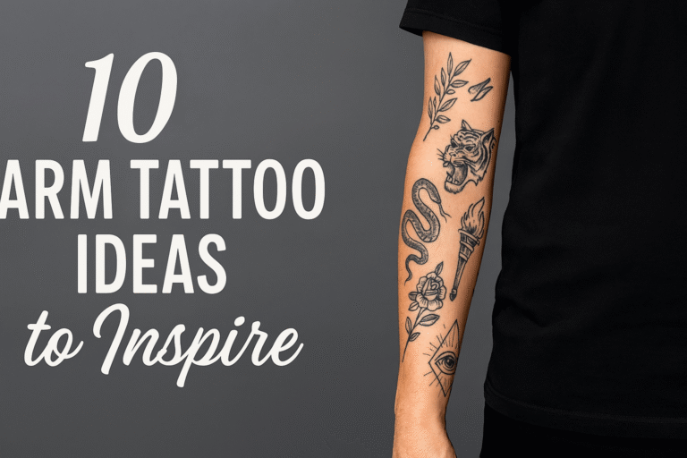 10 Arm Tattoo Ideas to Inspire Your Next Ink