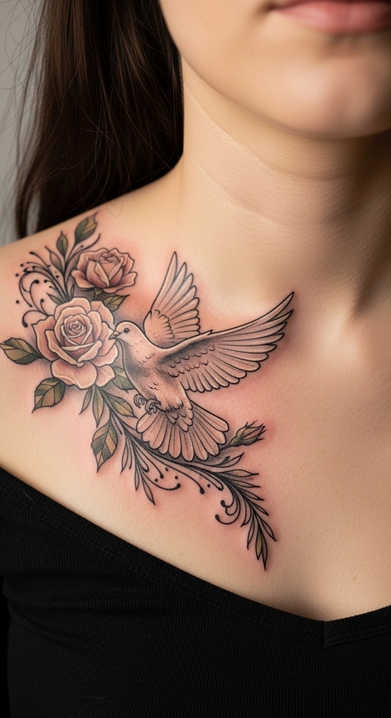 7 Dove Tattoo Ideas: Meaning, Designs, and Inspiration