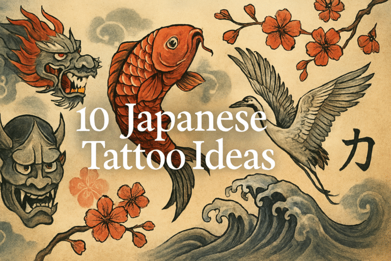 10 Japanese Tattoo Ideas That Blend Symbolism, Style, and Soul