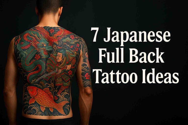 7 Unique and Traditional Japanese Full Back Tattoo Ideas