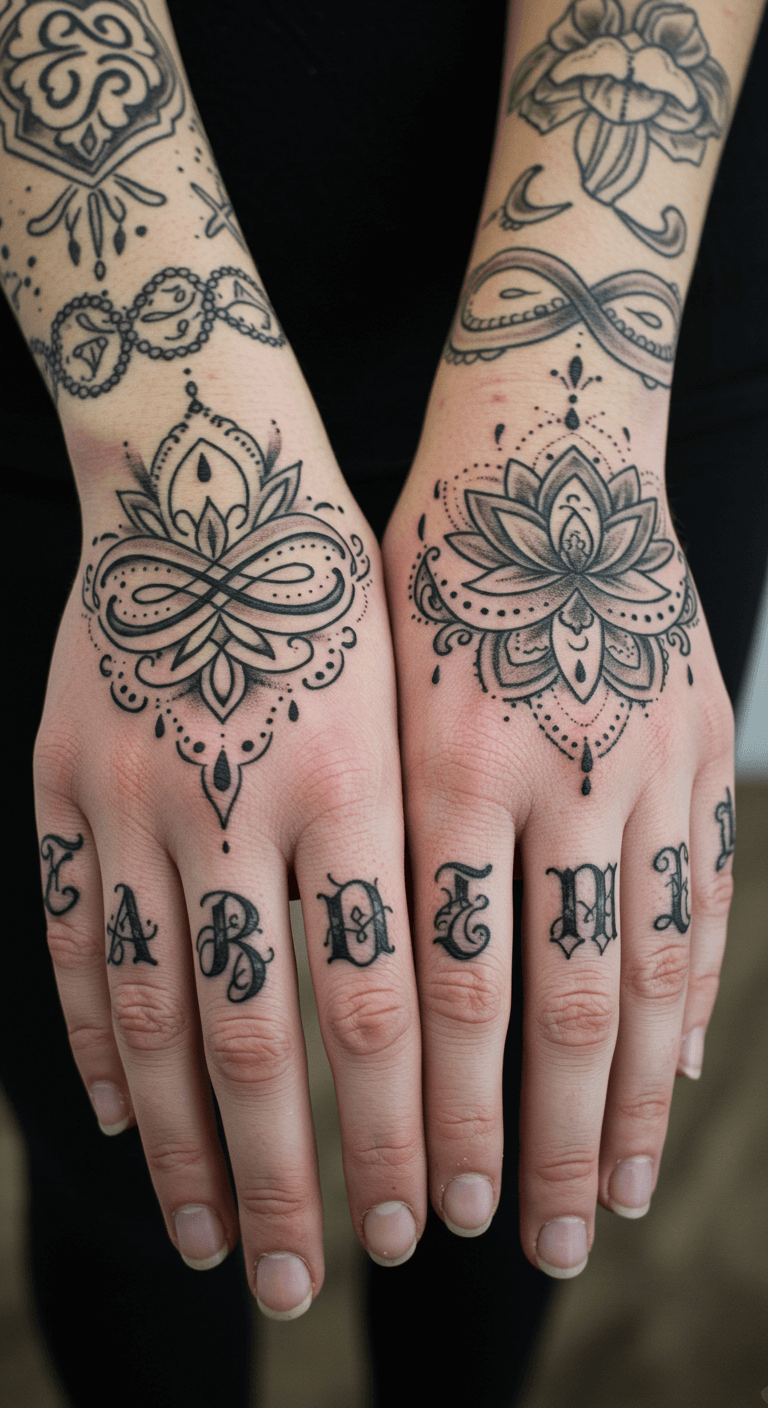 10 Knuckle Tattoos for Women: Bold, Beautiful, and Full of Meaning