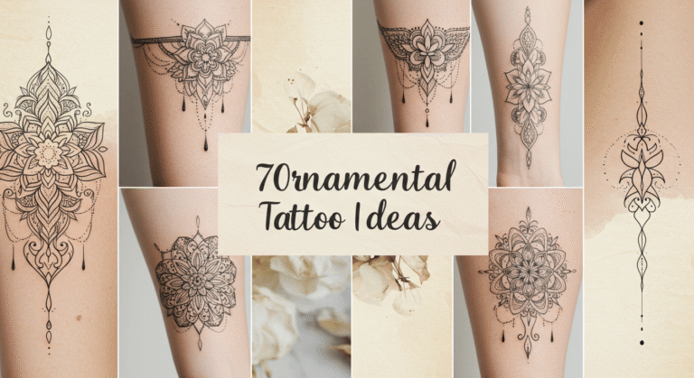 7 Ornamental Tattoo Ideas: Elegant Ink That Speaks Your Soul