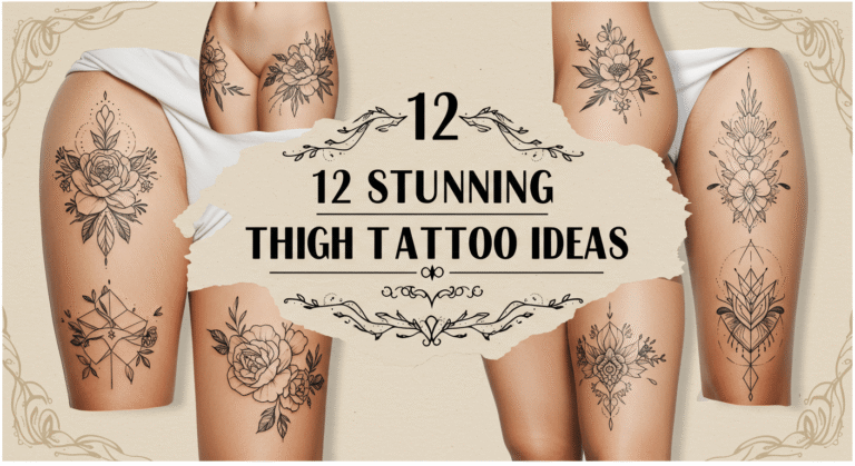 12 Stunning Thigh Tattoo Ideas You’ll Wish You Got Sooner