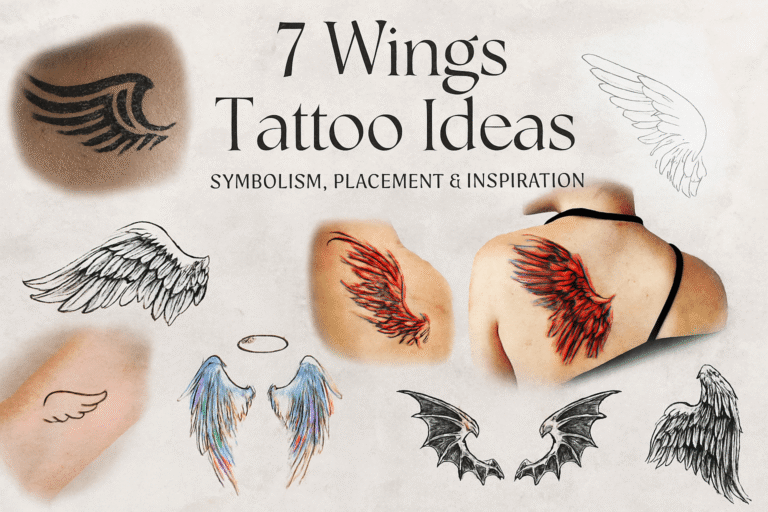 7 Wings Tattoo Ideas: Designs That’ll Make Your Ink Take Flight