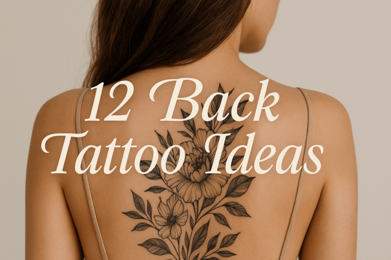 12 Back Tattoo Ideas That Will Make You Fall in Love with Ink