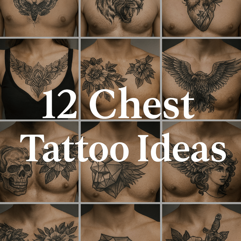 12 Chest Tattoo Ideas That Will Make You Go “OMG, I Need That!”