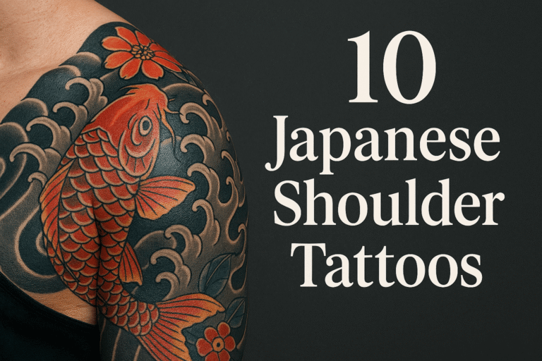 10 Japanese Shoulder Tattoos: Timeless Art with Modern Meaning