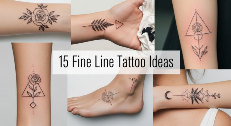 15 Fine Line Tattoo Ideas You’ll Instantly Fall in Love With