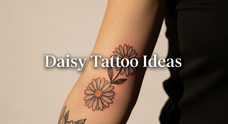 5 Daisy Tattoo Ideas (That You’ll Still Love Years From Now)